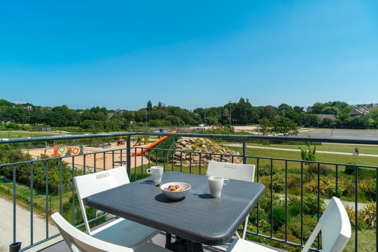 Les Thermes 521 - Appt Proche Plage Avec Piscine Partagee Concarneau Exterior photo
